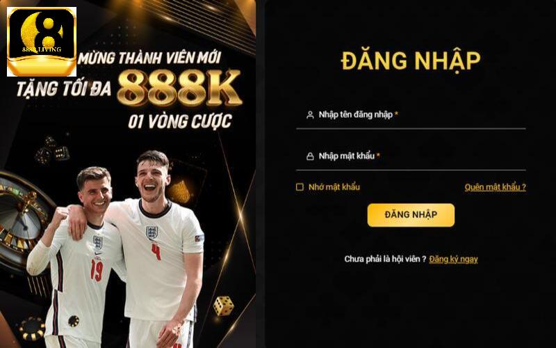 Đăng nhập vào 888B - trải nghiệm cá cược đỉnh cao