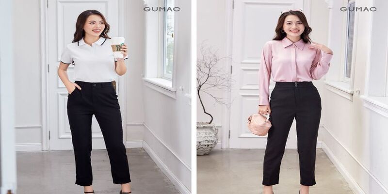 Các kiểu quần tây cho nữ phổ biến