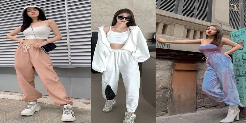 Mặc đẹp quần Jogger trơn