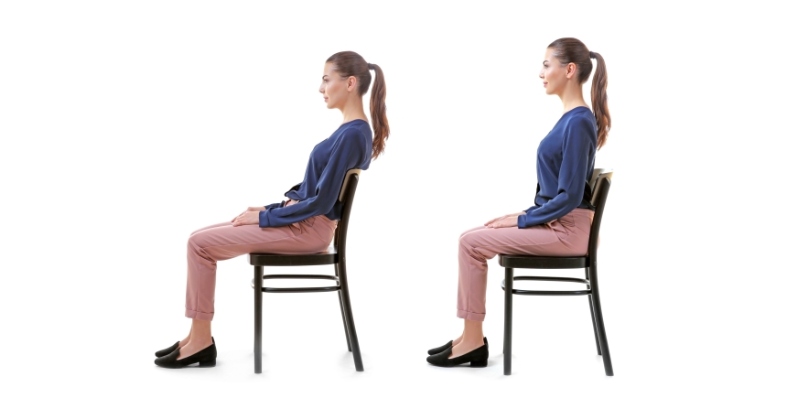 Dáng đứng/ ngồi là vô cùng quan trọng